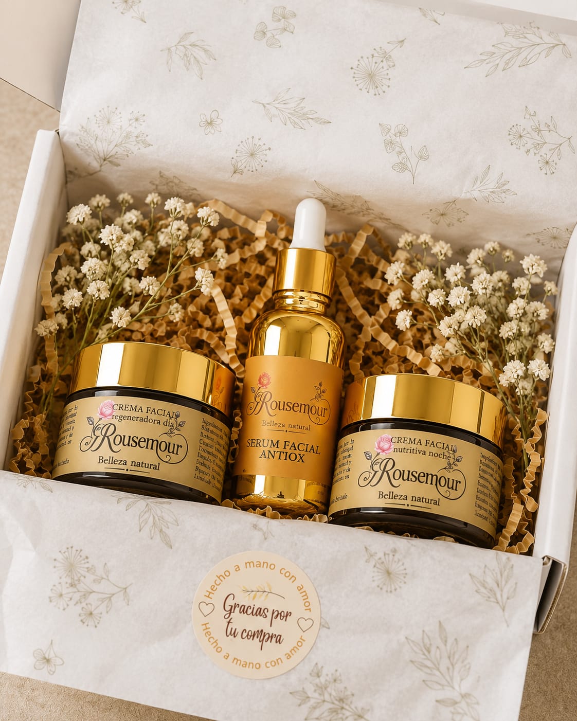 Pack Rutina Facial Completa Rousemour