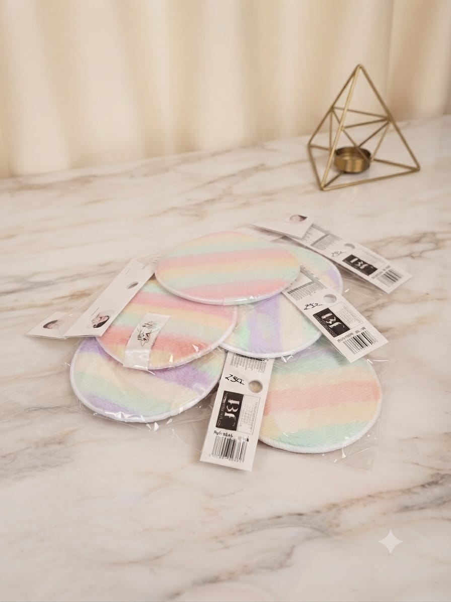 Disco Desmaquillante Reutilizable de Microfibra