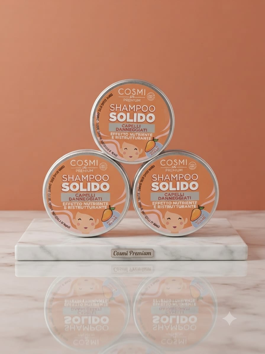 Champú Sólido Reparador Aceite de Argán (Cabello Dañado)