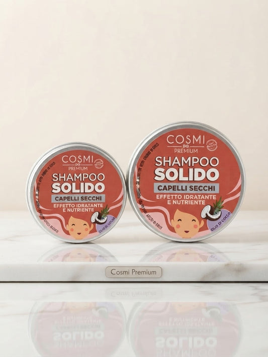 Champú Sólido Nutritivo Aceite de Coco (Cabello Seco)