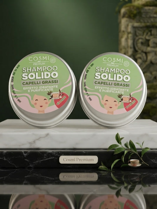 Champú Sólido Purificante Té Verde (Cabello Graso)